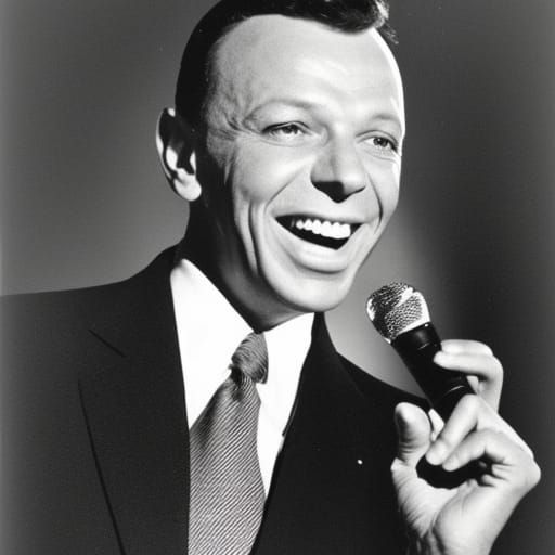 Stylized Portrait of Frank Sinatra