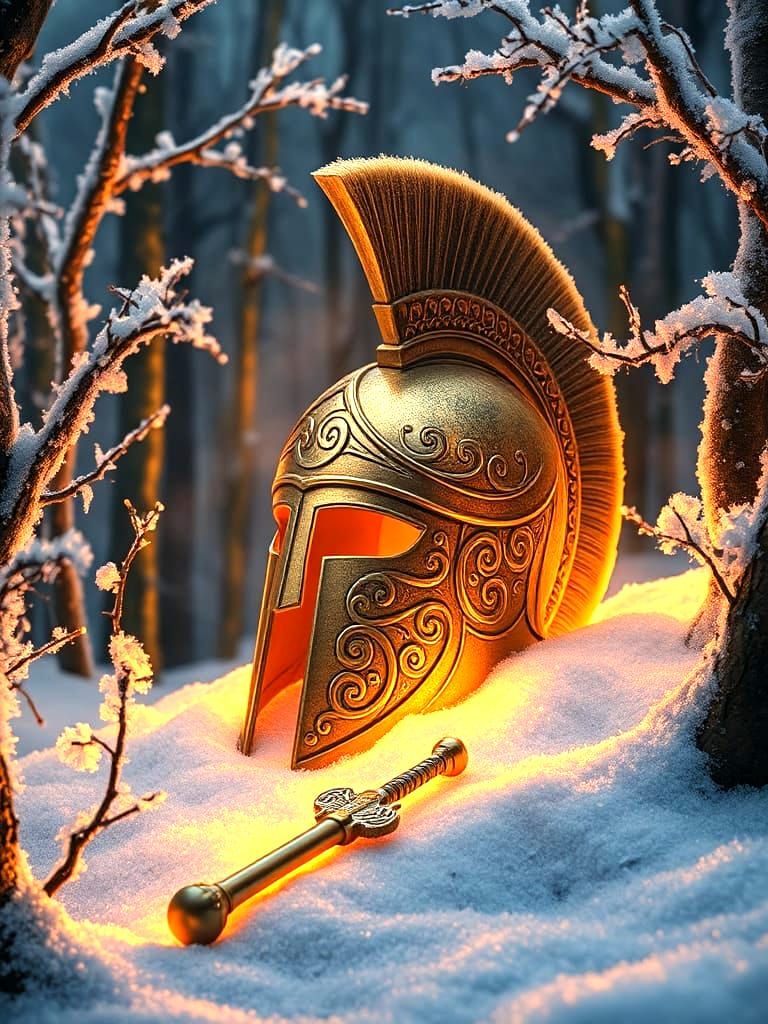 Spartan helmet