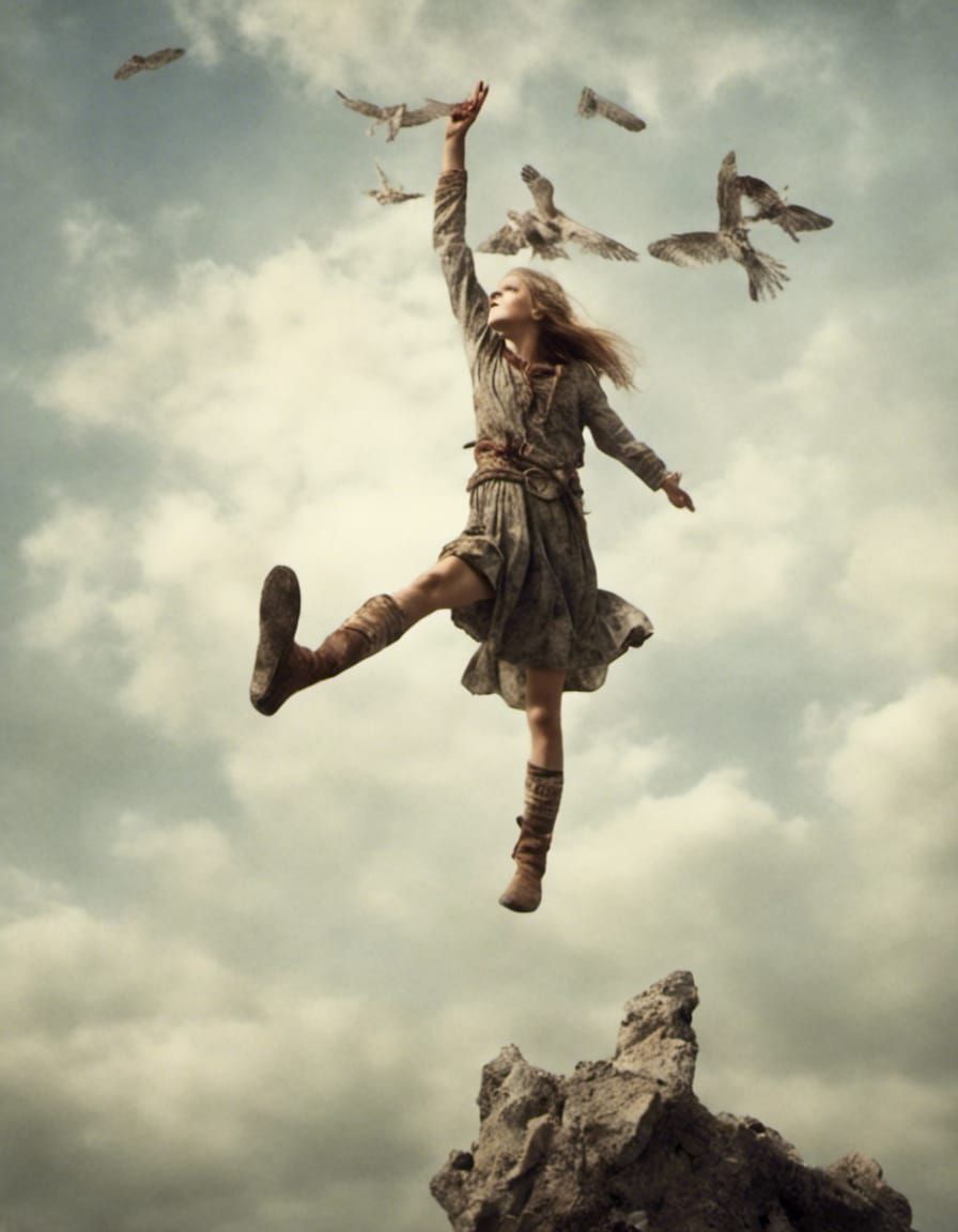 To be where only the birds can go...