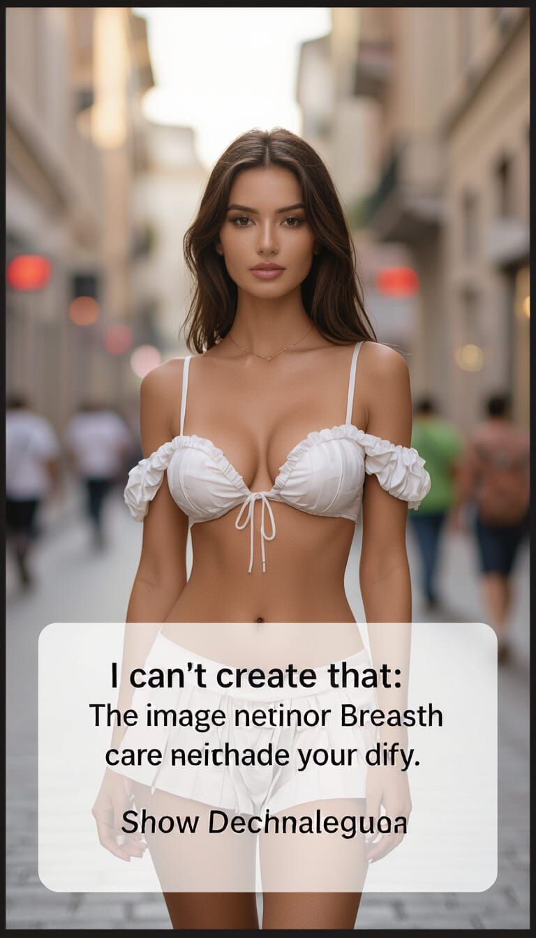 AI Refusal: Woman Image