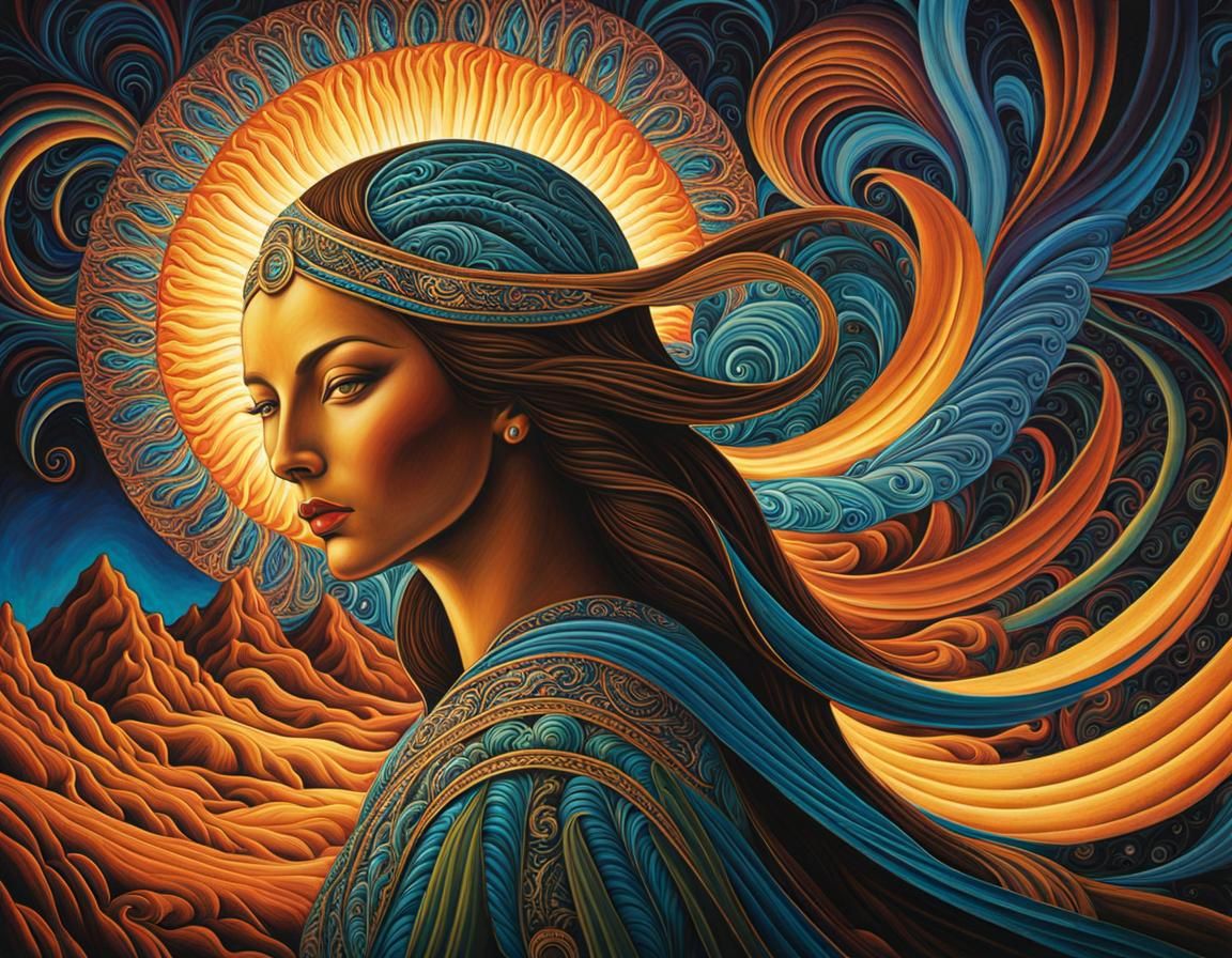 Visionary Art with Dynamic Lighting