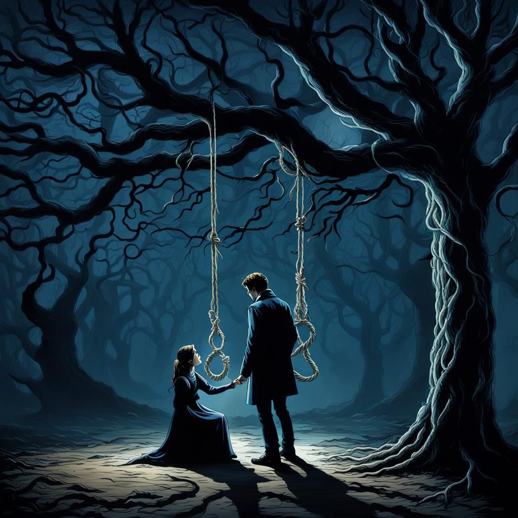 Mystic Hanging Tree: Midnight Encounter