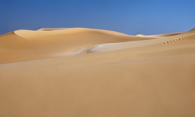 Small Desert Hut Landscape