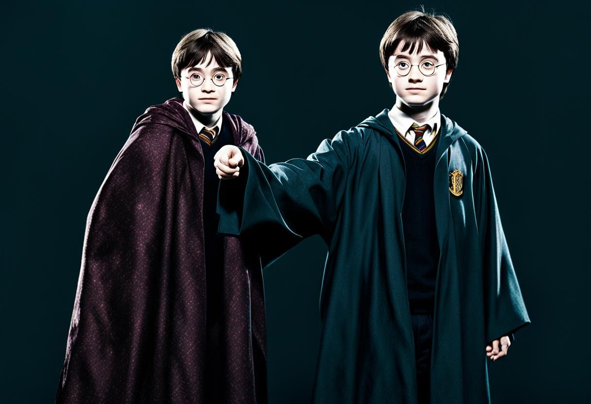 Harry Potter and the Glitchy Invisibility Cloak