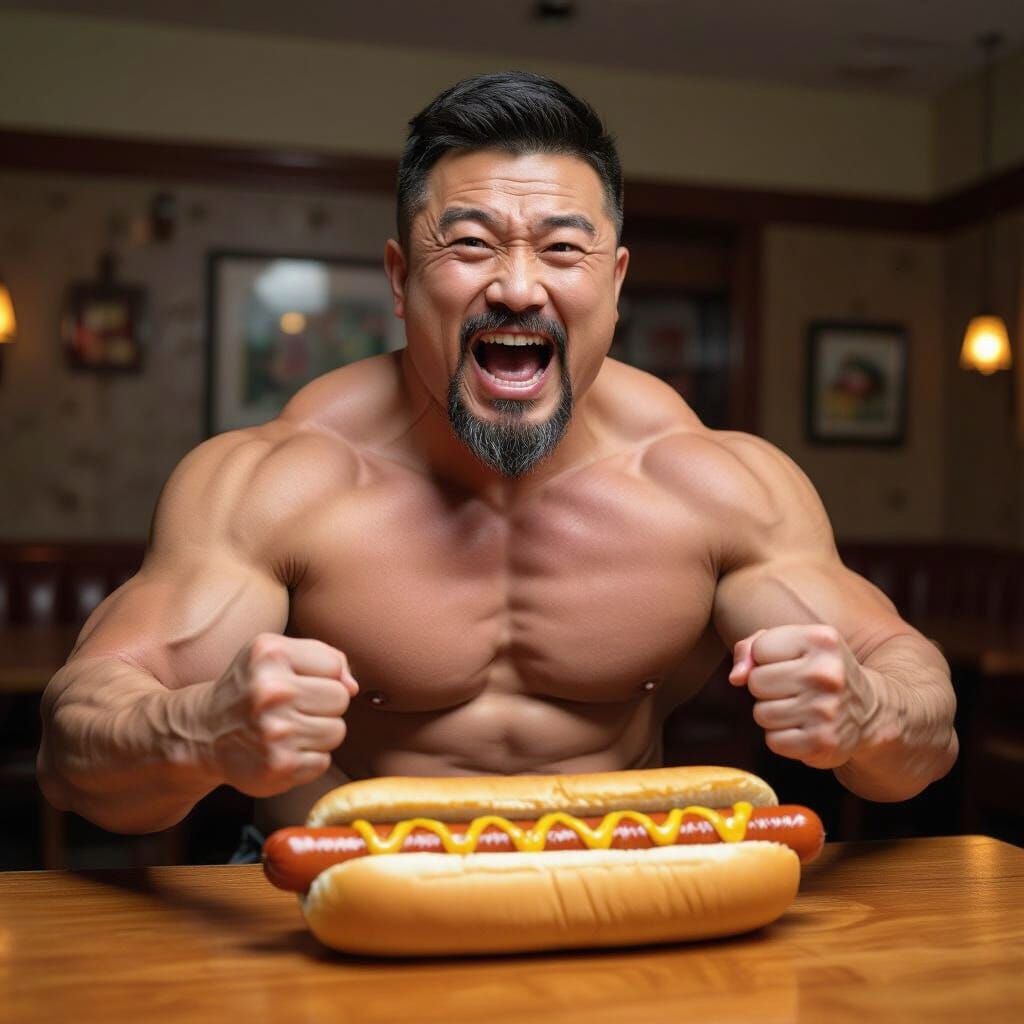 Humorous Old Man Attacks Fortnite Players with Hotdog