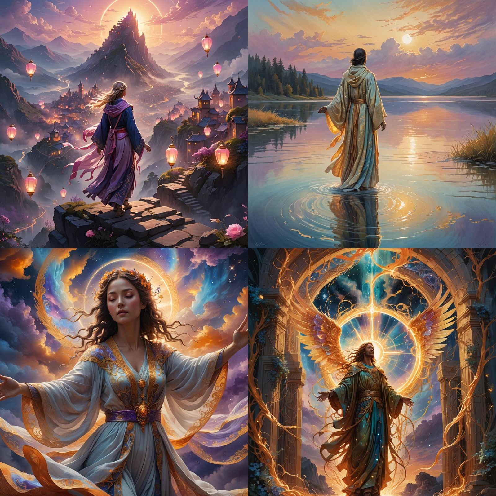Fantastical Matte Painting: Hope and Spirituality