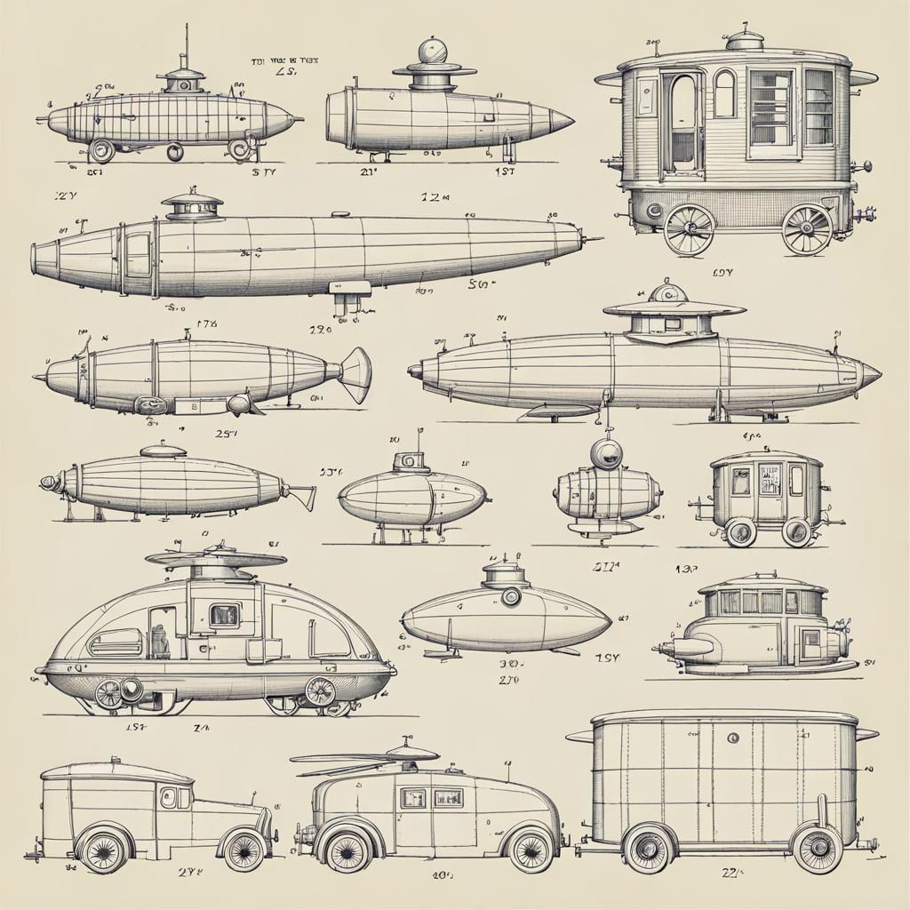 Toy Design in Shaun Tan Style