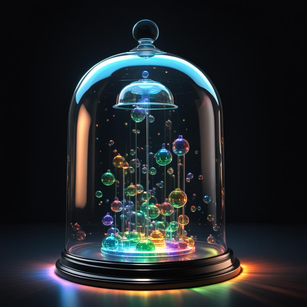 Quantum Fluctuations in Bell Jar with Prism
