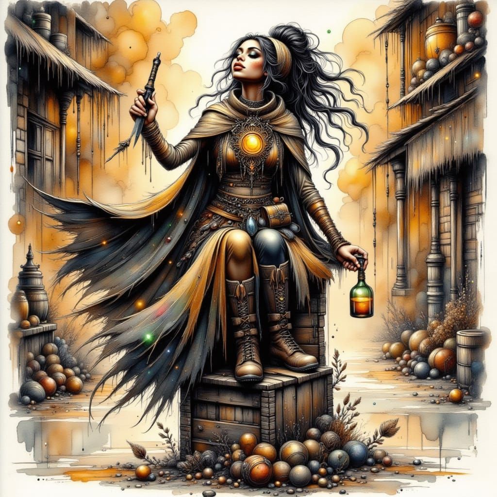 Fierce Rebel Nun Preaches in Slum Marketplace