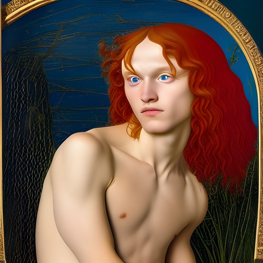 Renaissance Vampire in Opulent Oil Painting