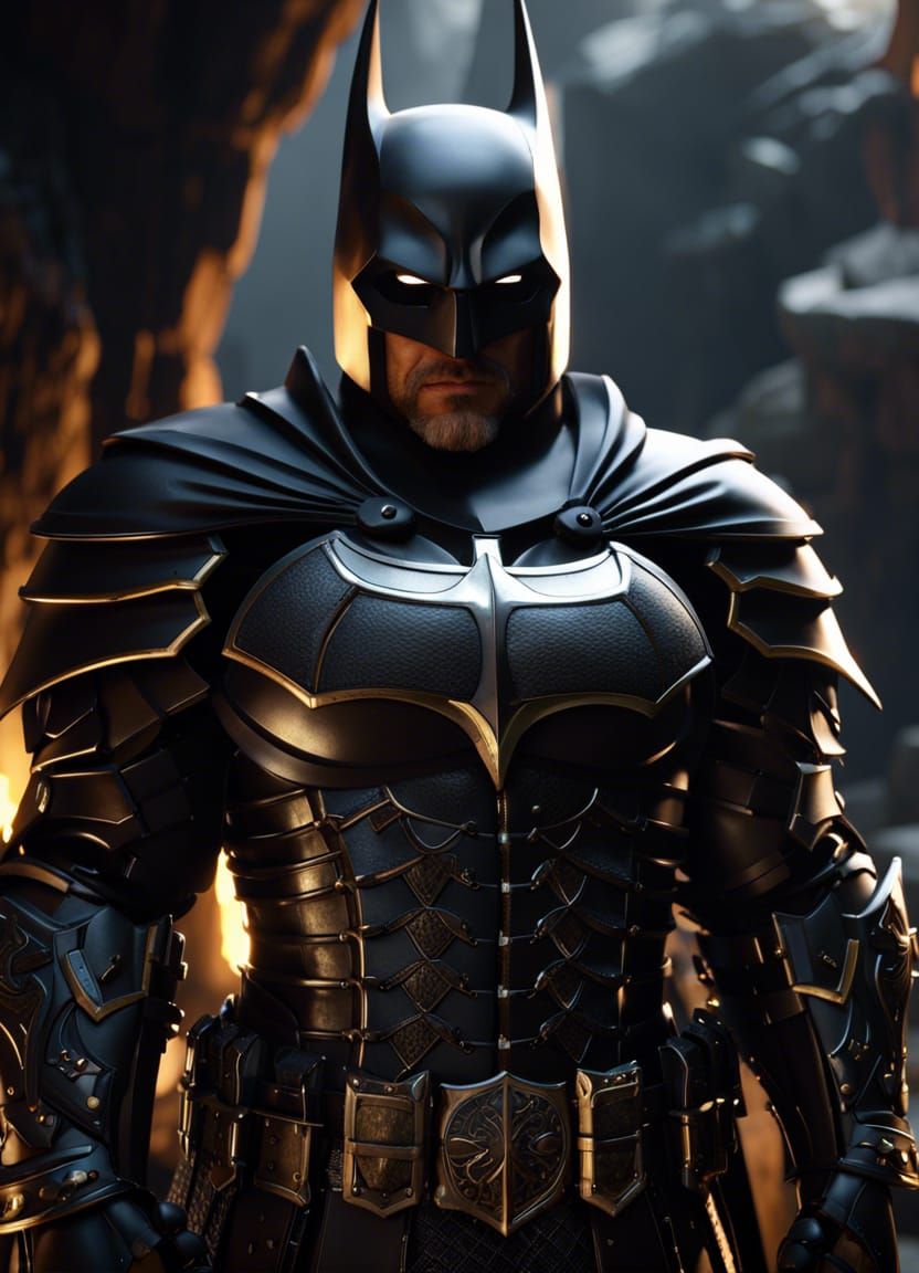 Medieval Batman Armor in Unreal Engine 5