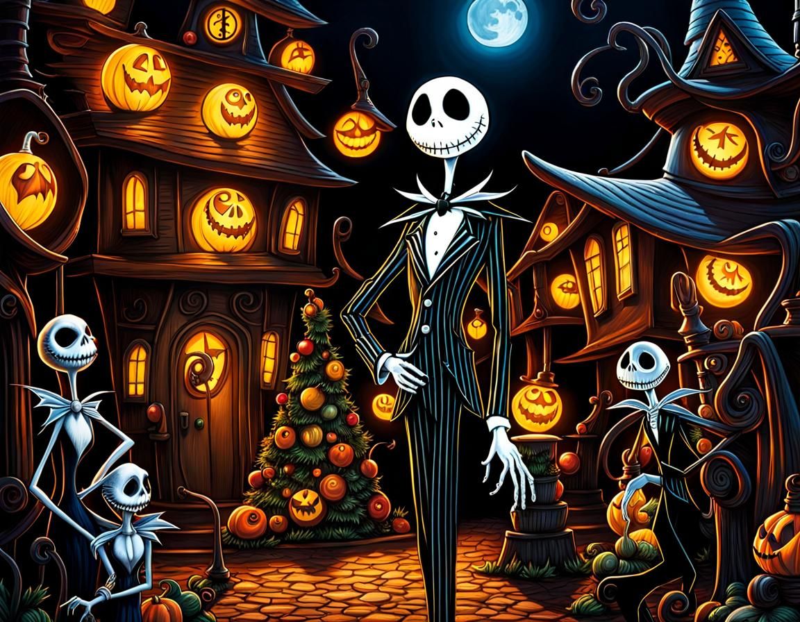 Nightmare Before Christmas cartoon I