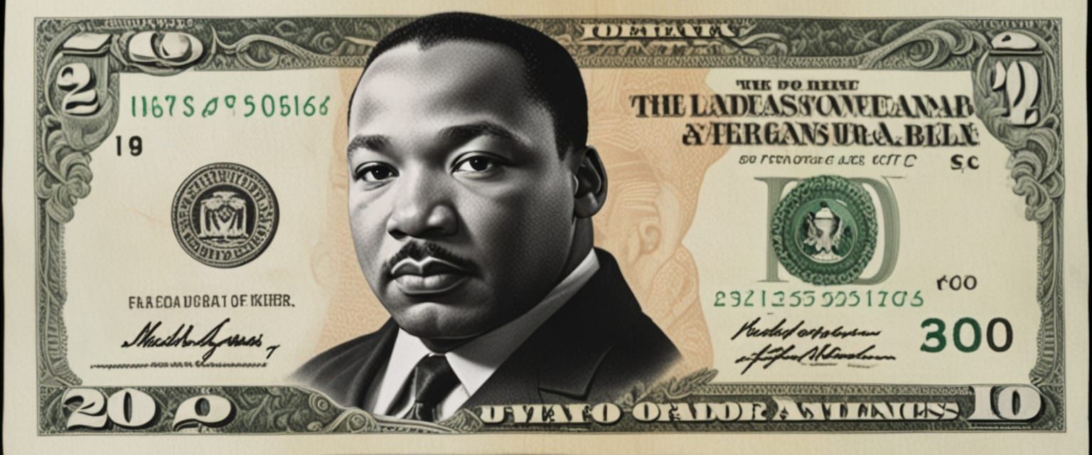 MLK on $20: A New American Currency Design