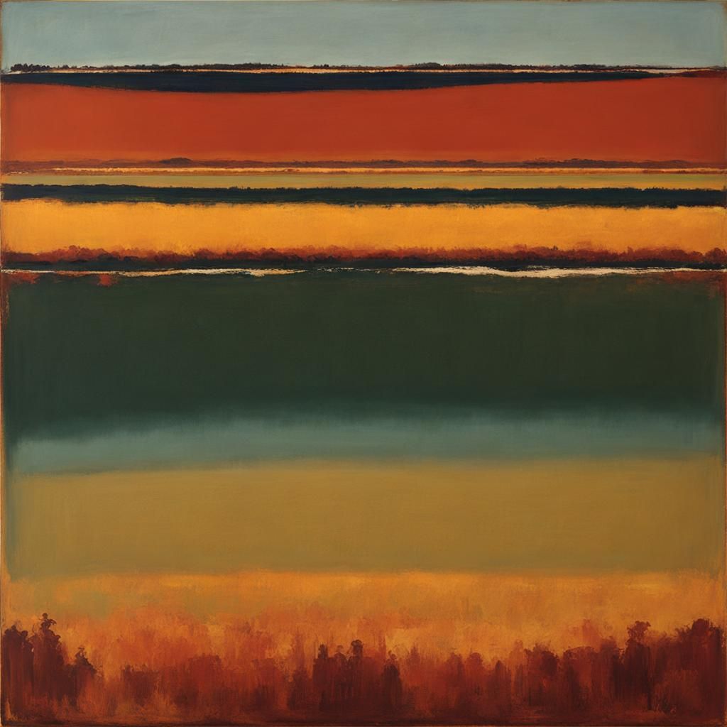 Rothko Autumn Landscape