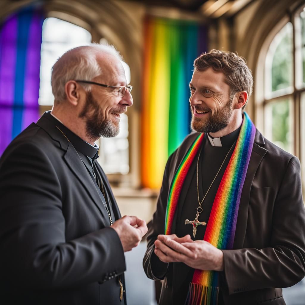 Demon and Vicar Chat: Professional Photography