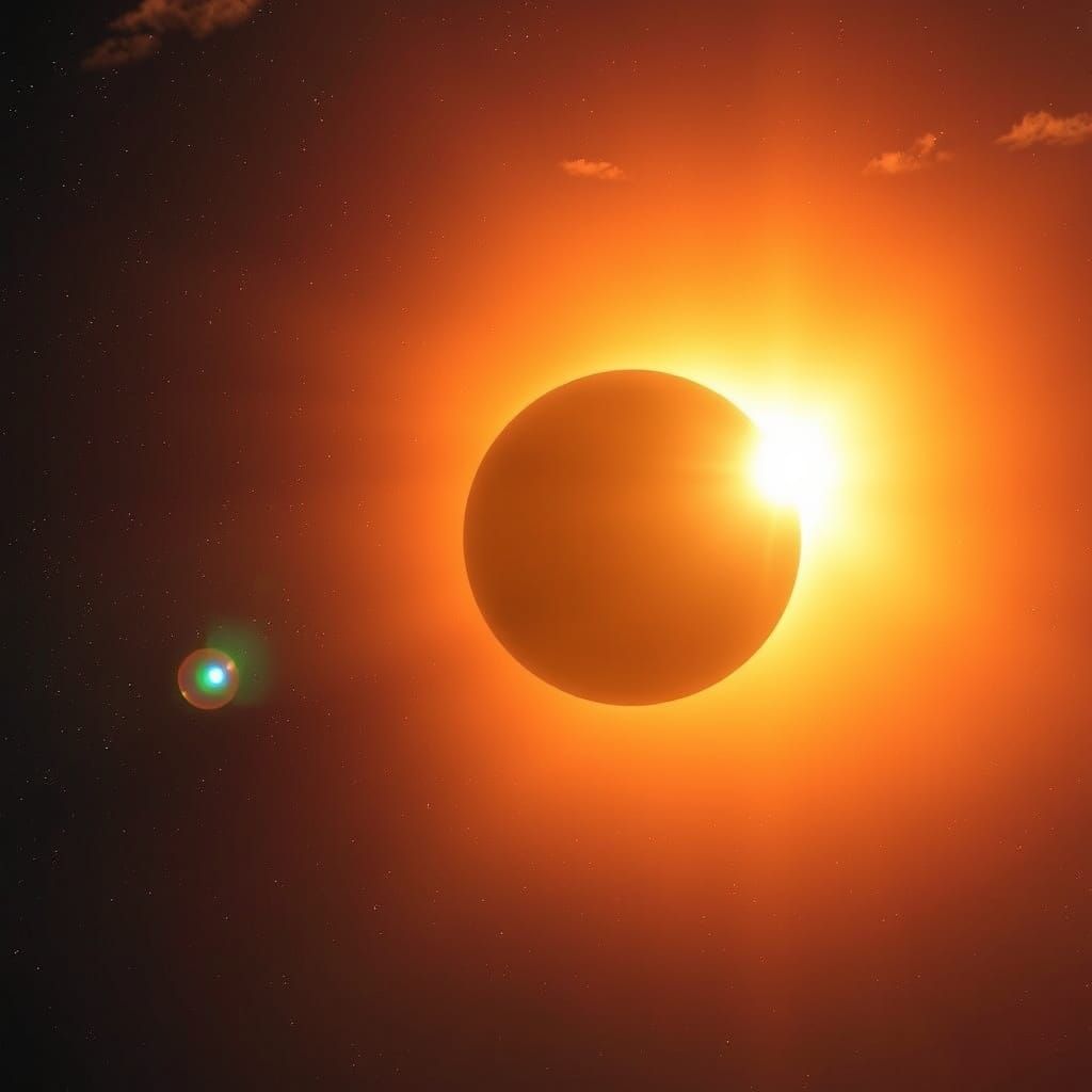 Surreal Birth of a Star in a Vibrant Cosmic Nebula