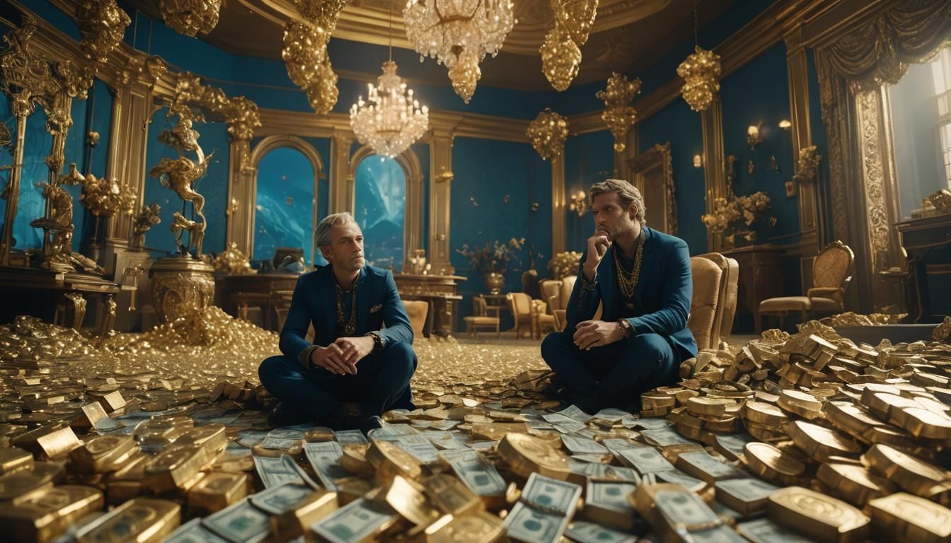 Lonely Man in Luxurious Fantasy World