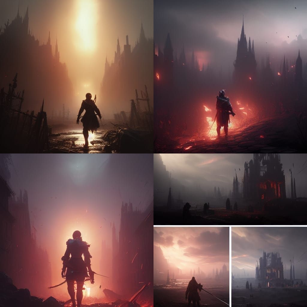 Macula Fire: A Plague Tale in Dark Fantasy Style