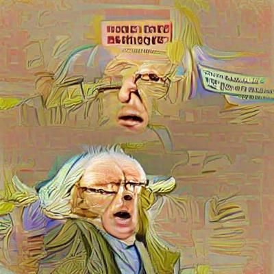 Portrait of Bernie Sanders