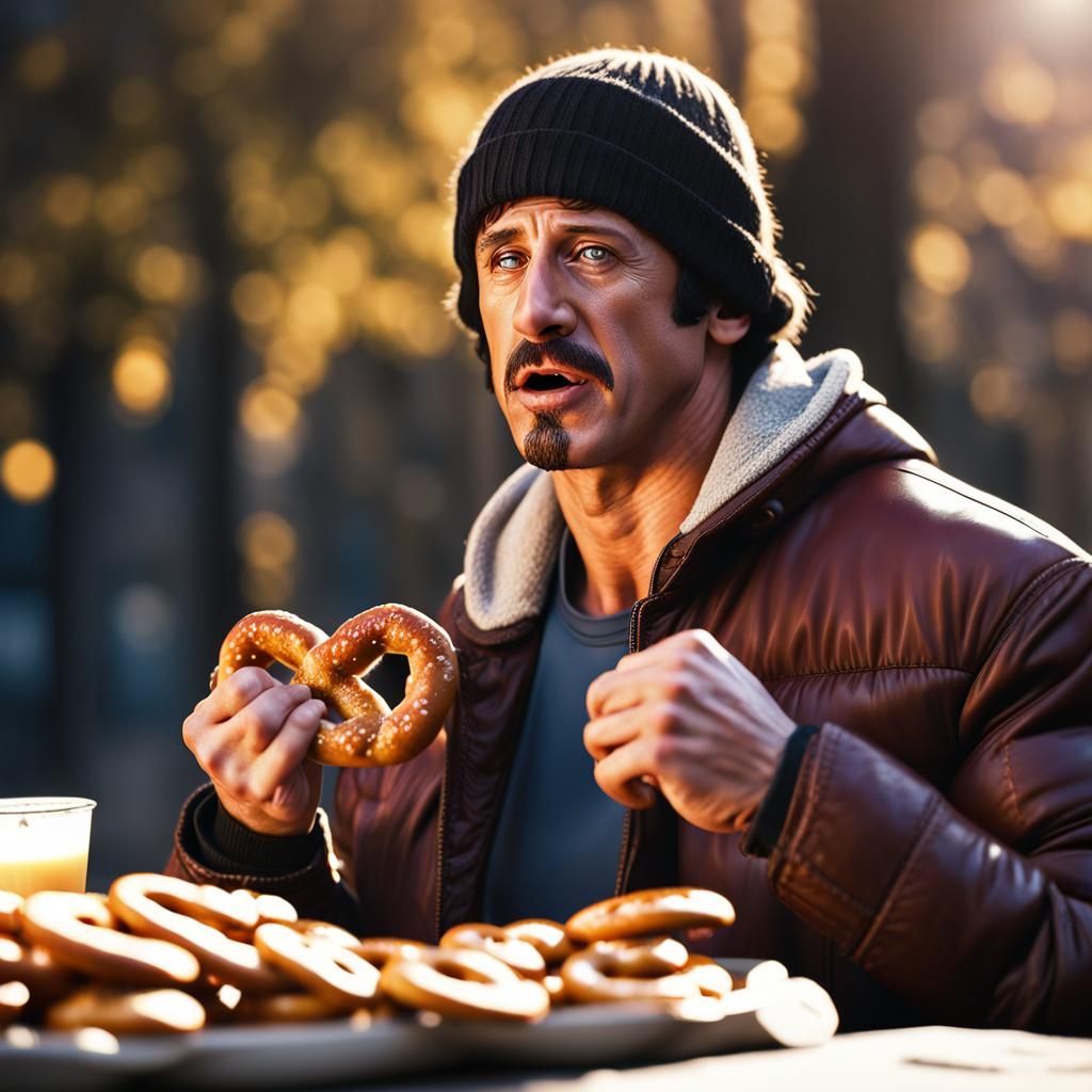 Rocky Balboa's Pretzel: A Cinematic Adventure
