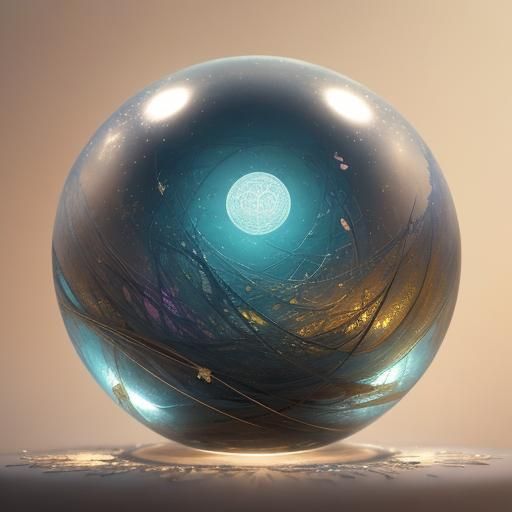 Glass Orb of Poetry: Symbolist Dreamscape