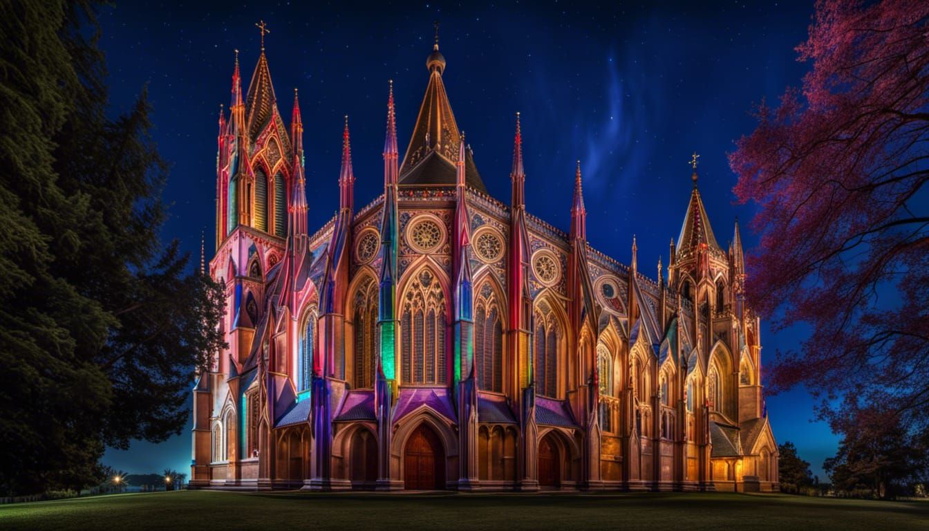 Beautiful and enchanting Gothic church