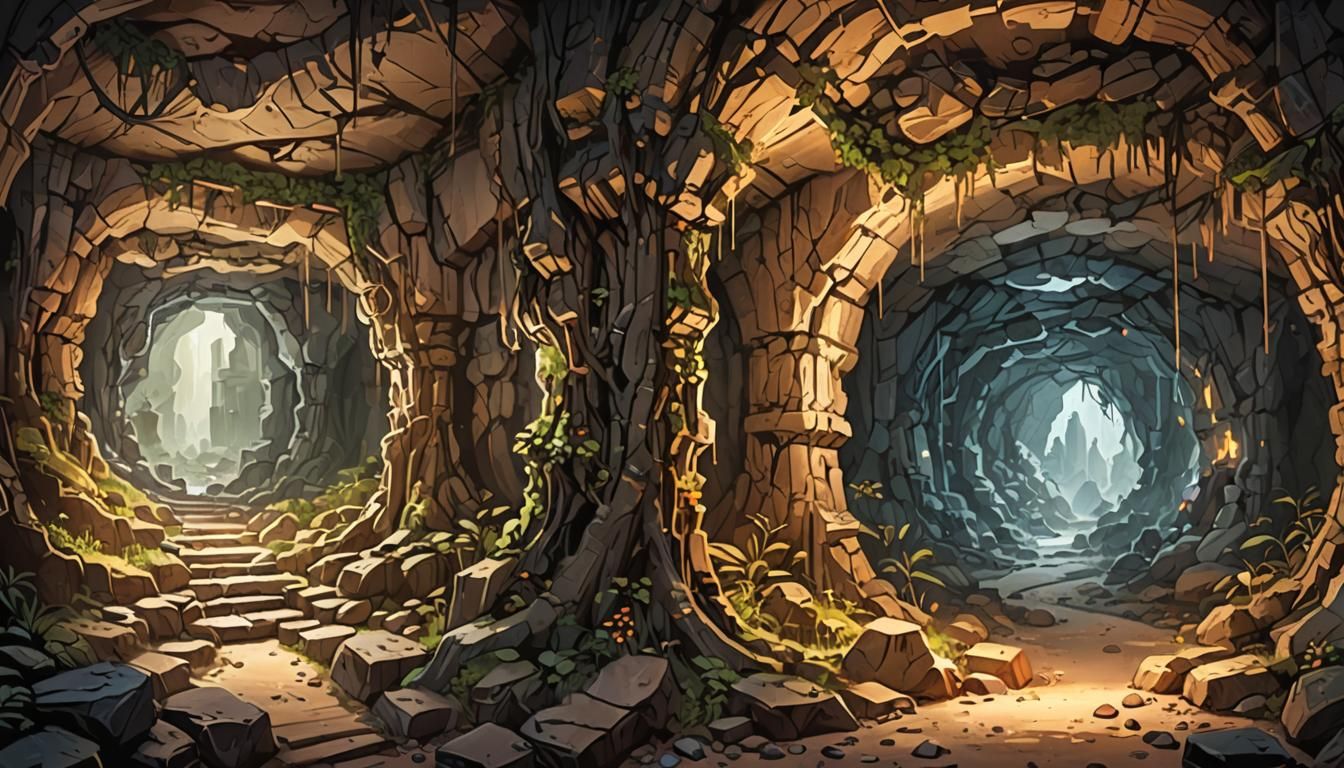 Cave Fusion with Realistic Details