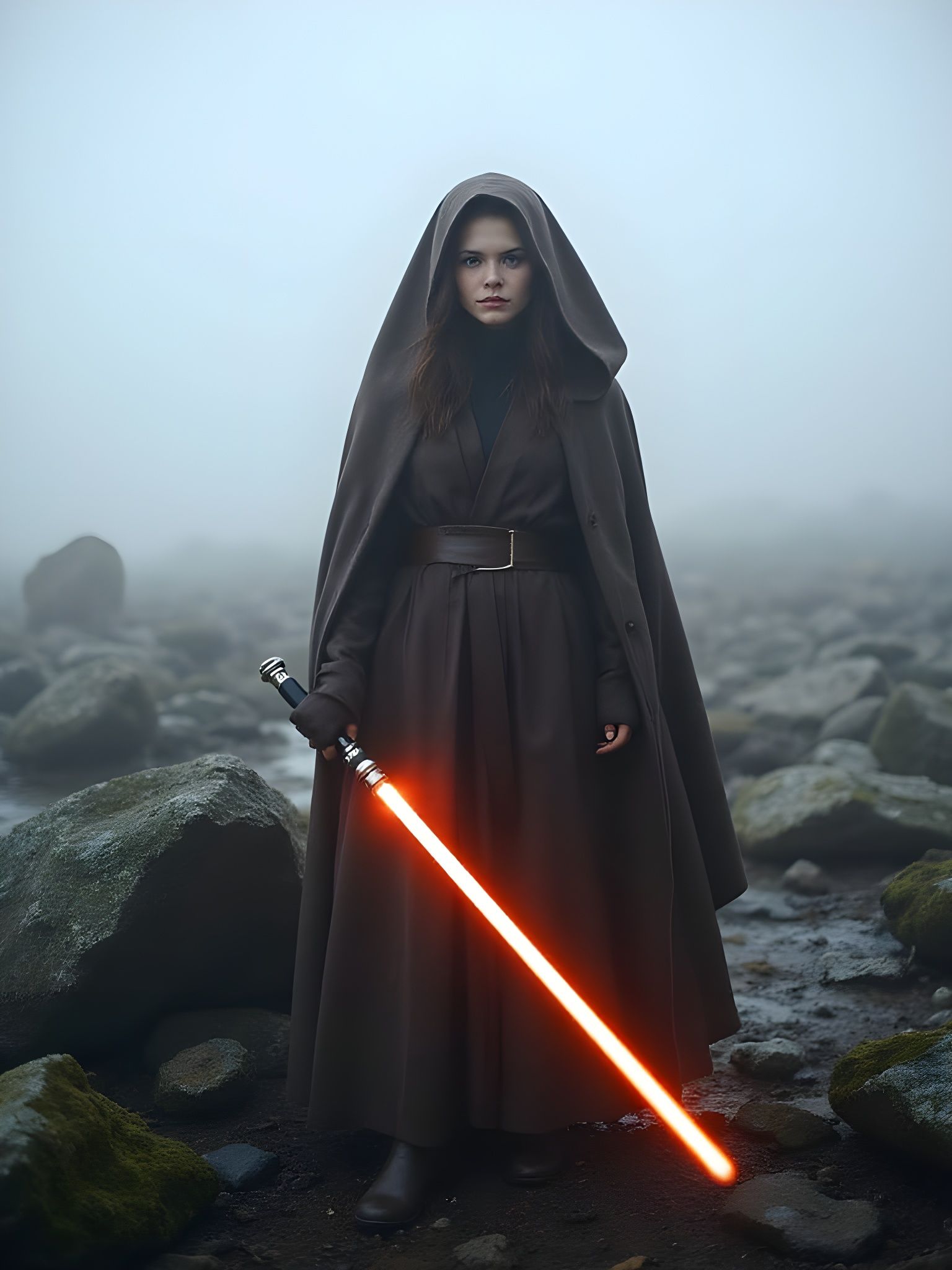 Misty Sith Jedi Knight on Dartmoor