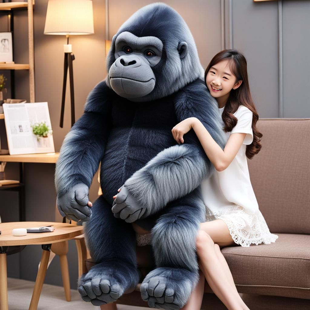 Giant Teddy Bear Gorilla Plushy