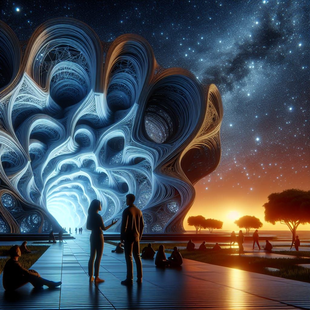 Parametric Blob Architecture Embodies Shared Dream Space