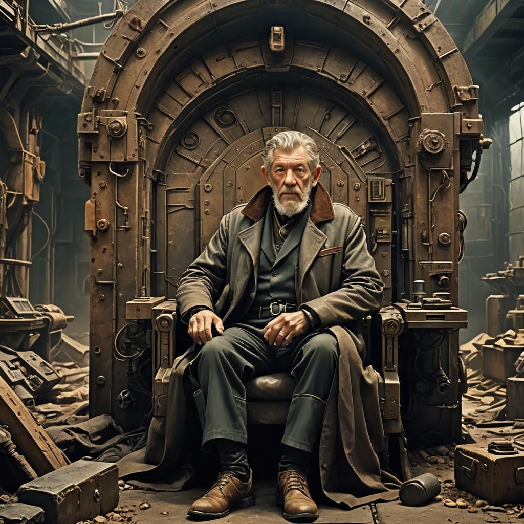 Ian McKellen as Fallout Overseer: Matte Painting