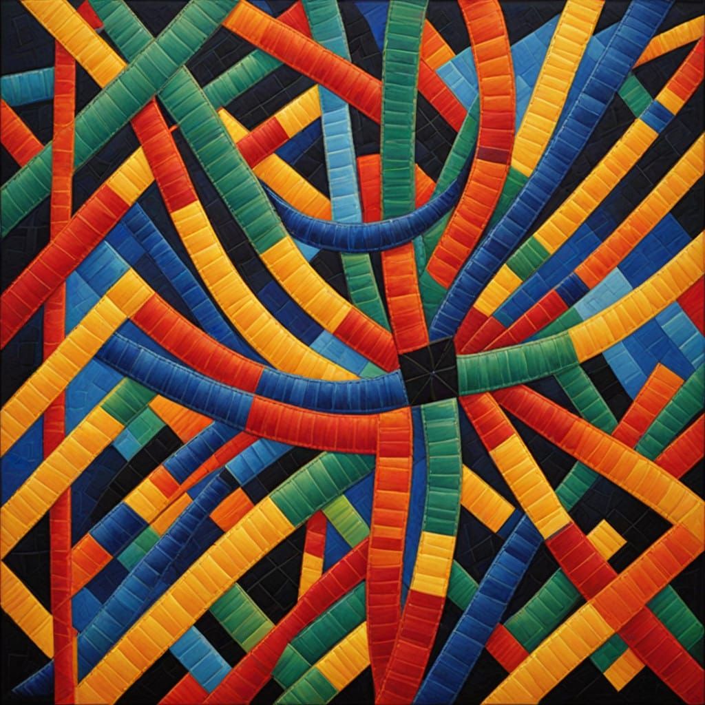 Embroidered Centipede on a  jumper