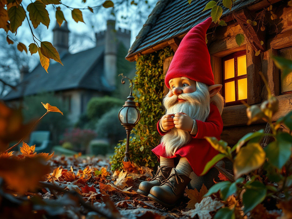 Gnome's Quest: A Phototriadic Semiautochrome Tale