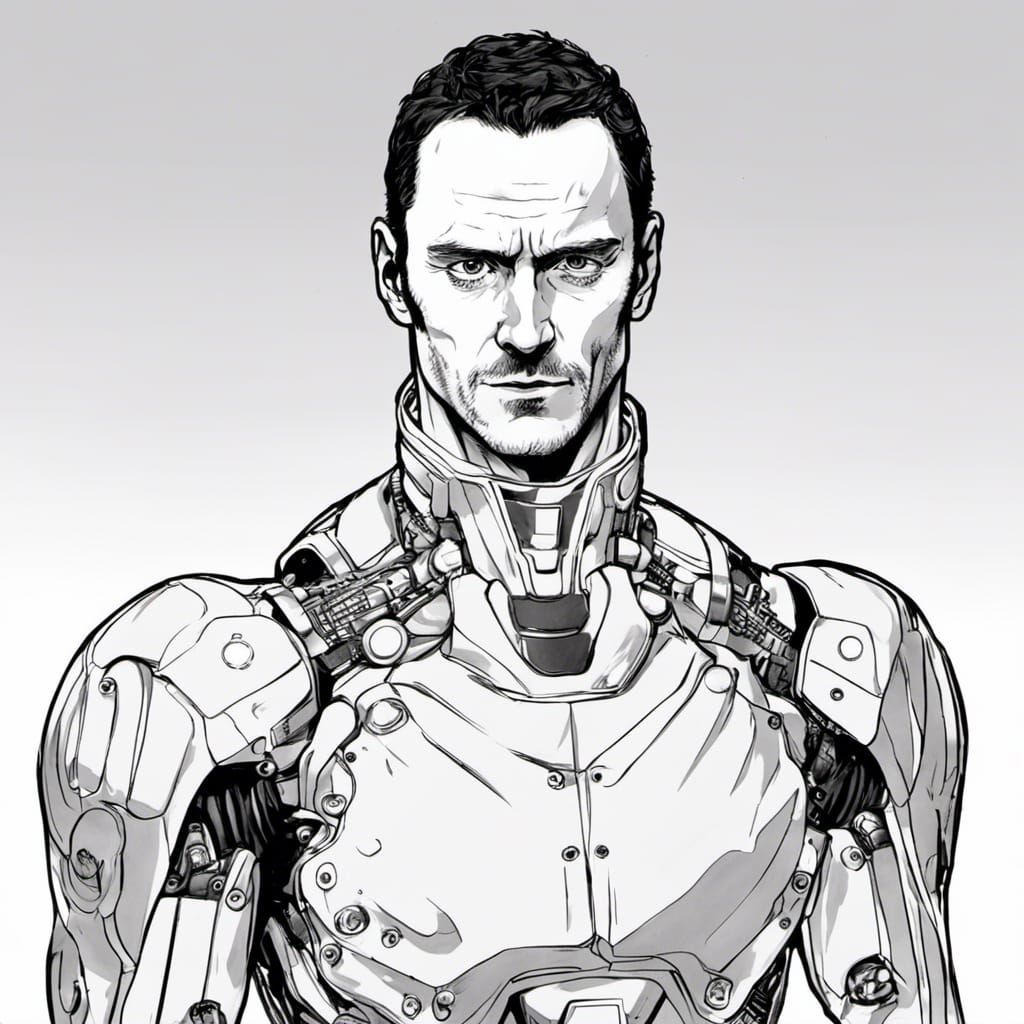 Man in Gantz Suit in Hiroya Oku Style