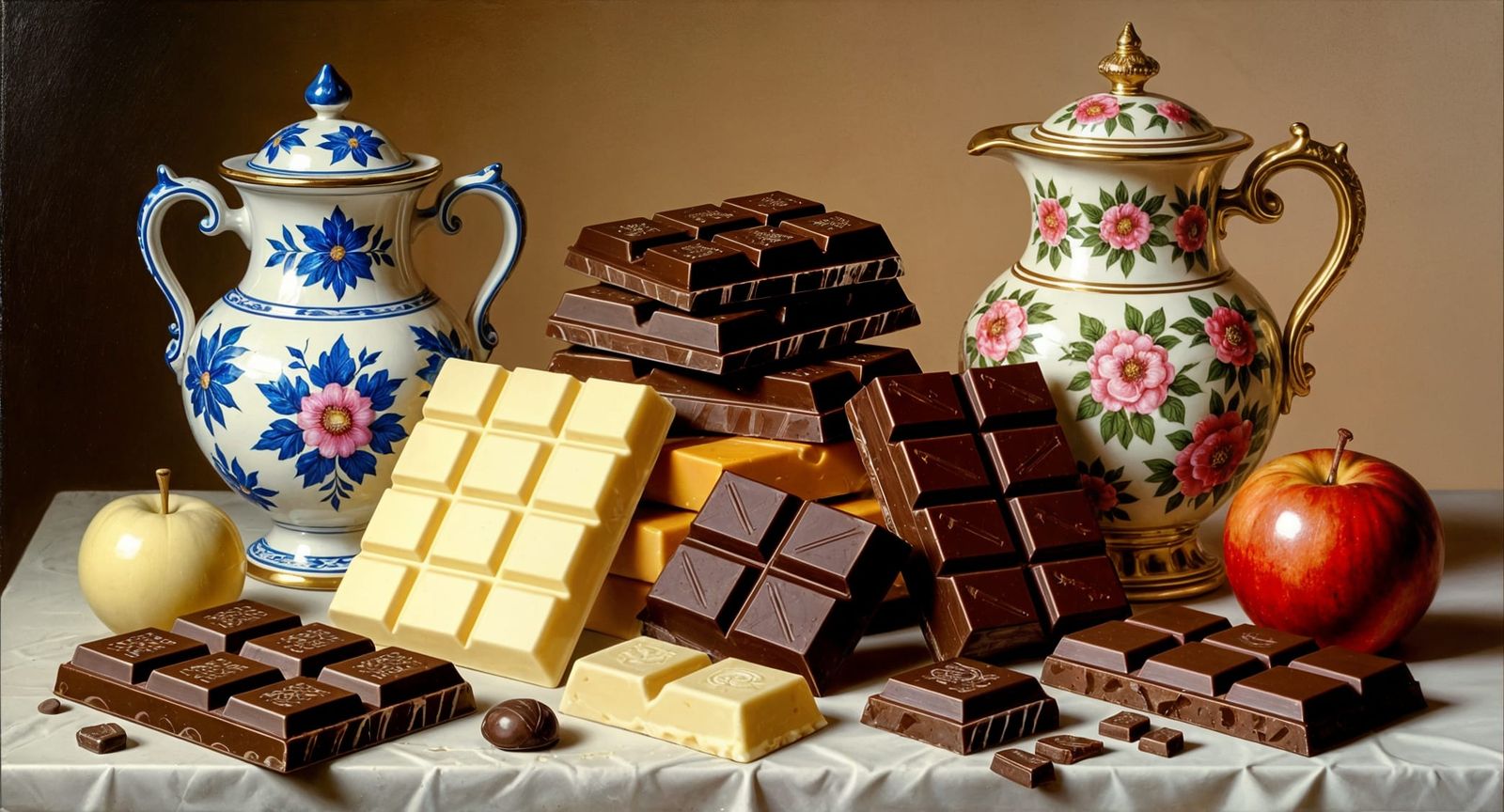 Dutch Masters Still Life: Colorful Chocolate Brands