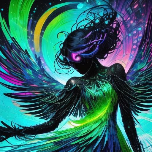 Futuristic Bioluminescent Gala