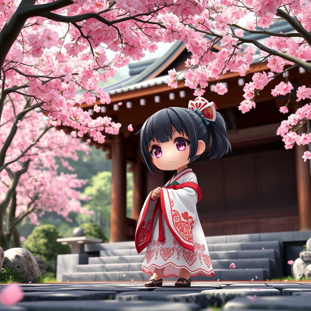 Chibi Shrine Maiden (2)