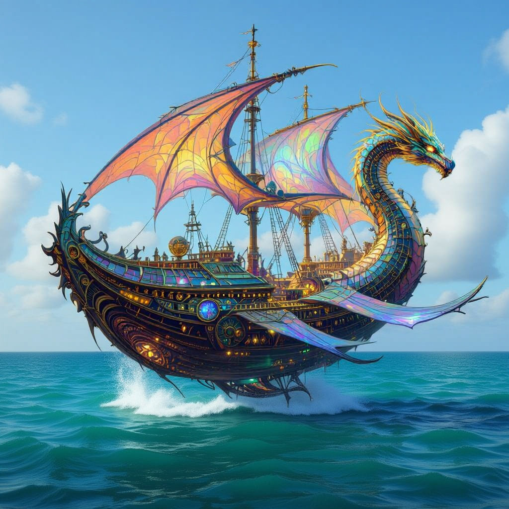 Dragon ship series II - IV
