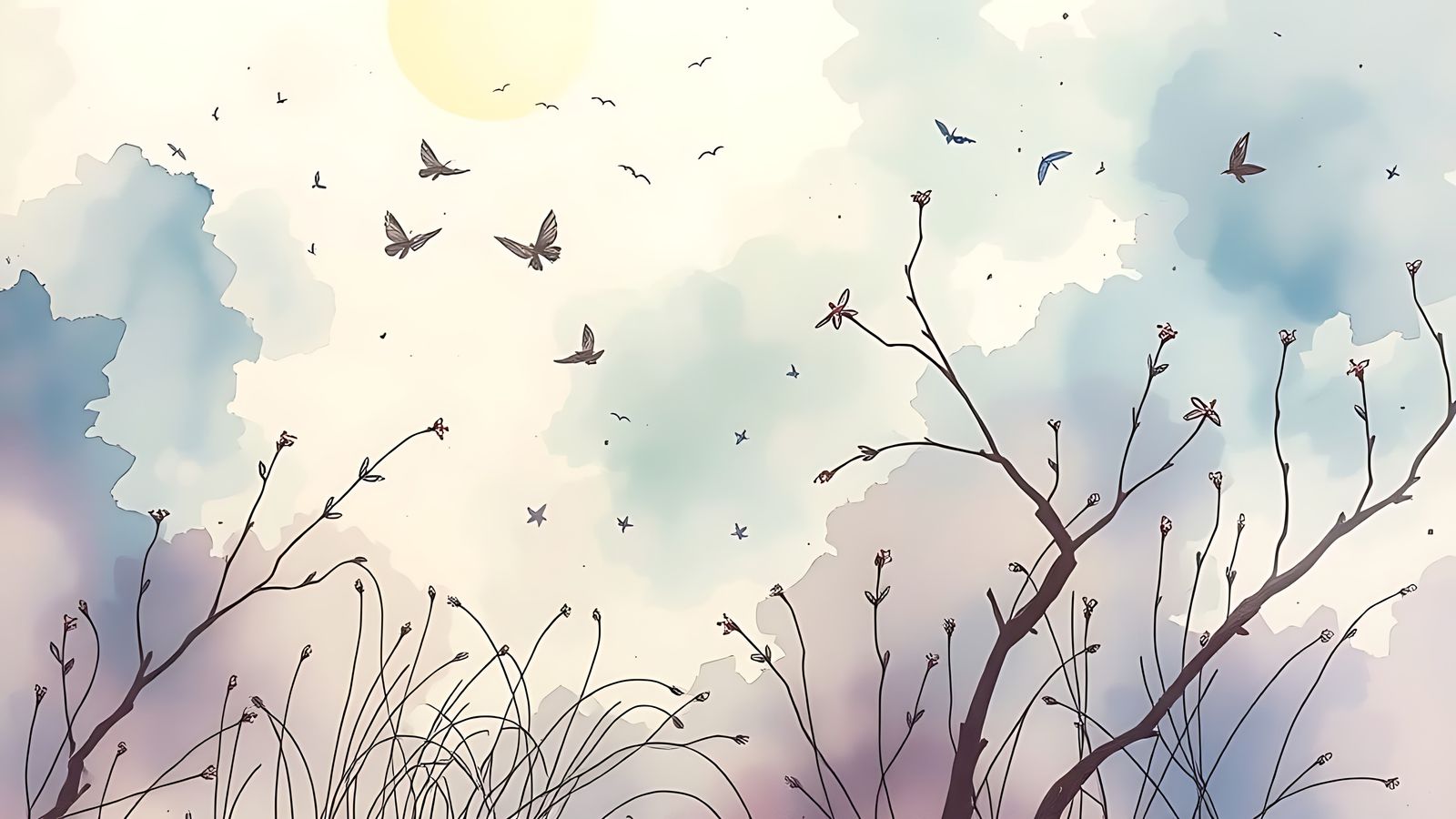 Lilac and Lepidoptera