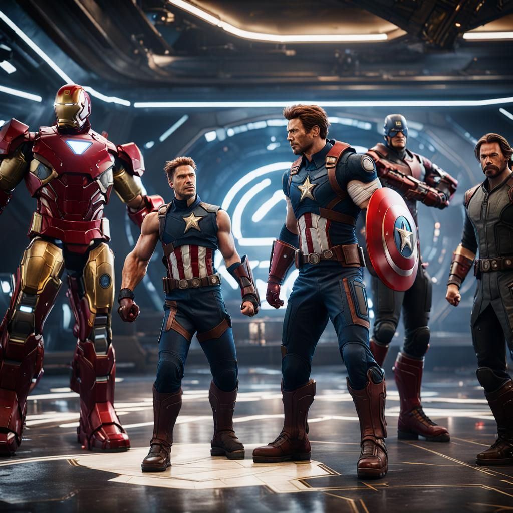 Avengers: Epic 3D Game Cinematic Masterpiece