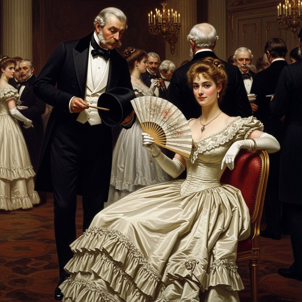 Dollar Princess Seeks Husband in Gilded Age Ballroom Paintin...