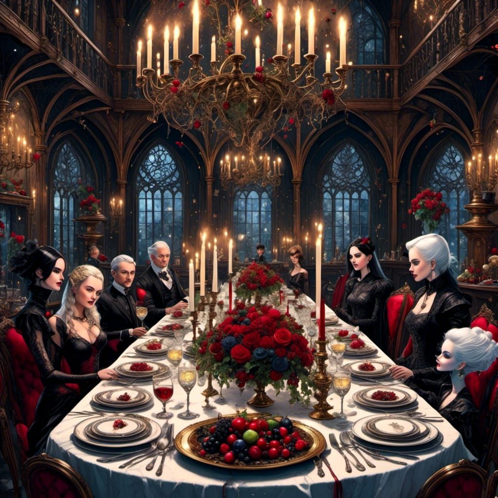 Wizardcore Dinner Party at Malfoy Manor