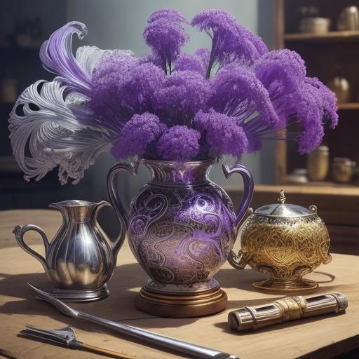 Surreal Portrait of a Nose Shaper's Workshop