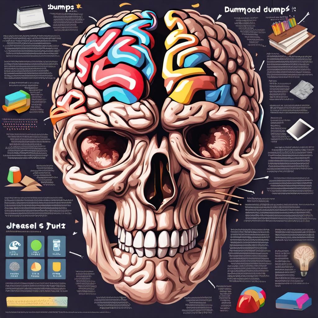 AI Generated Image of a Brain Dump