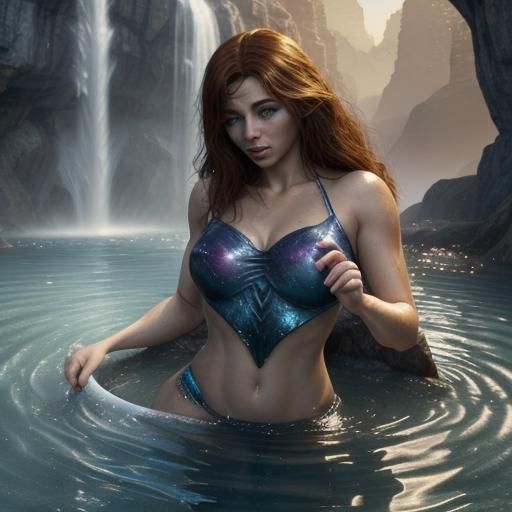 Warrior with Ring of Water Elemental Command