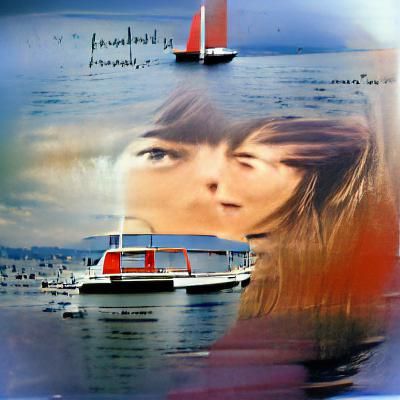 Serene Boat on Open Water