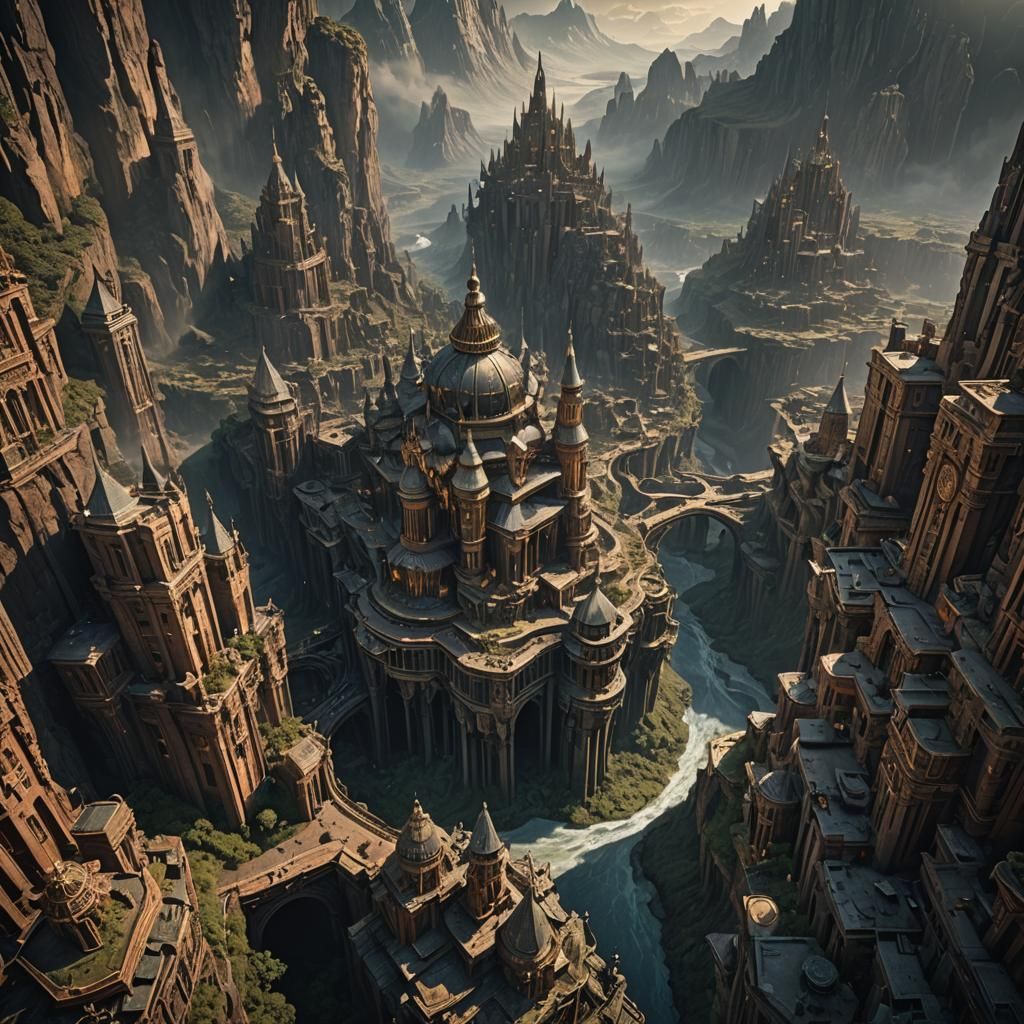 Dramatic Digital Painting: Shadows and Fading Stars