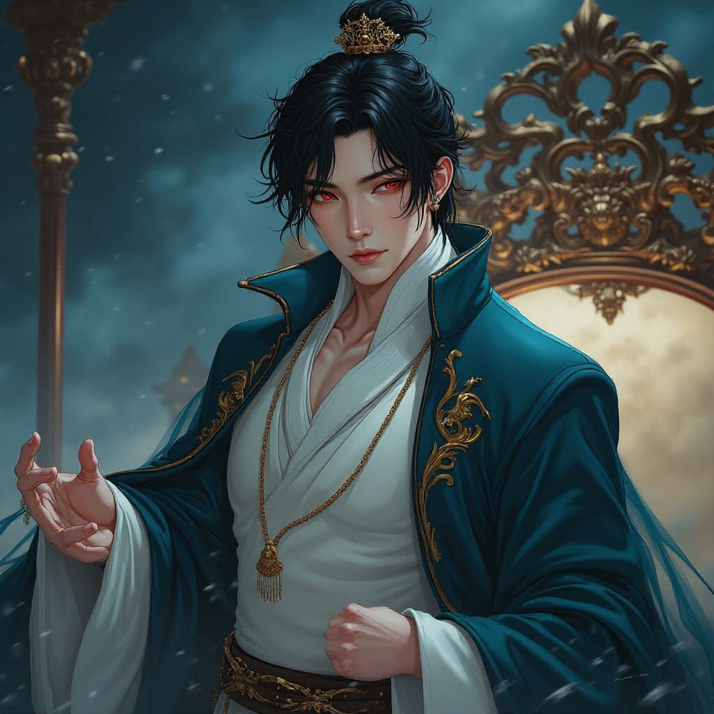 Seductive Manwha Prince Beckons on Stormy Night