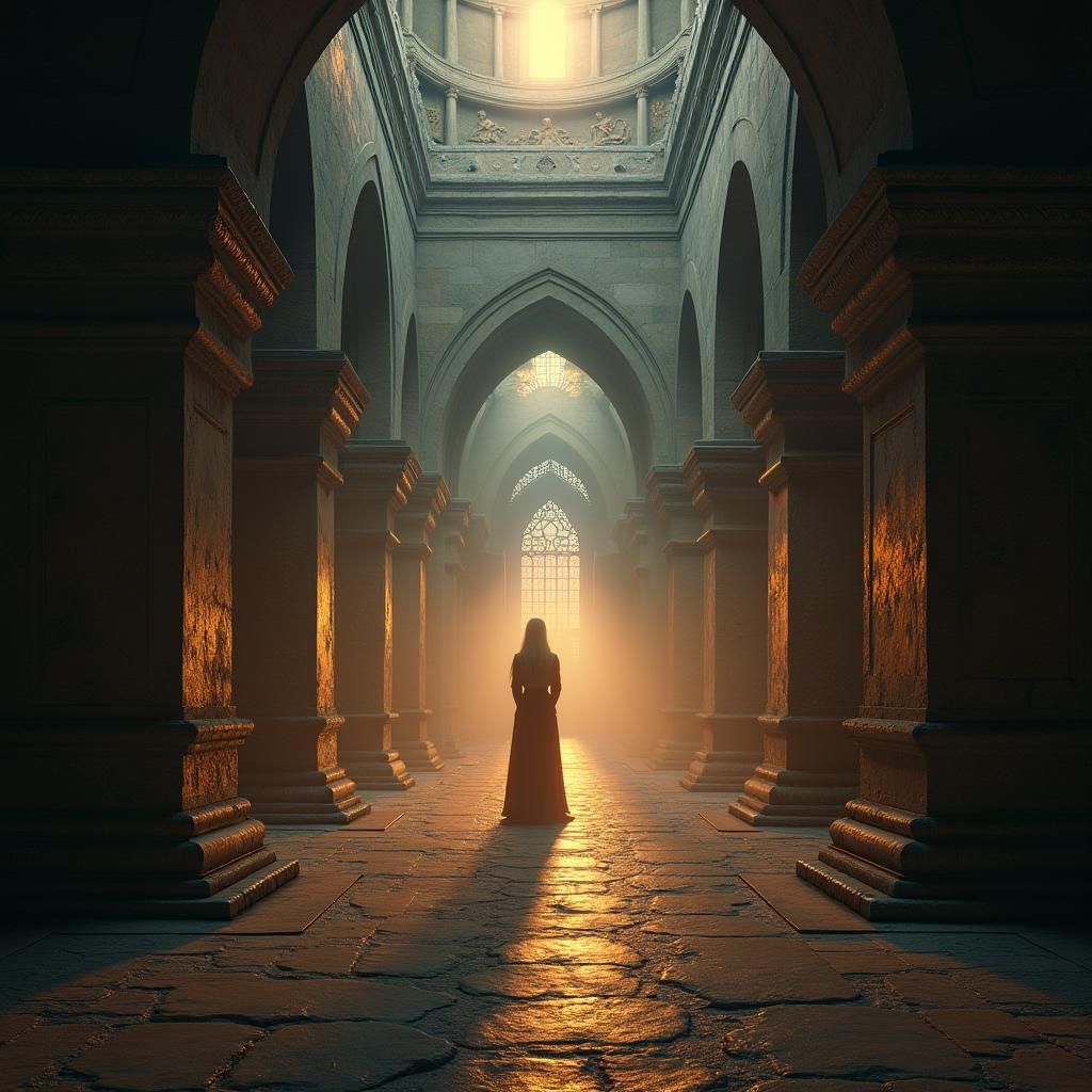 Mystical Labyrinth: A Cinematic Vision