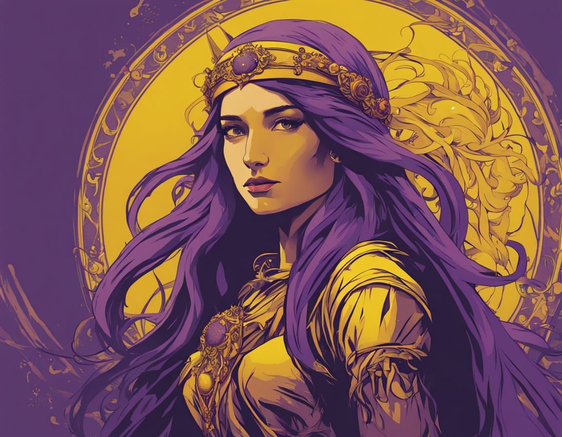 Roman Rejection: A Mucha-Inspired Dark Fantasy